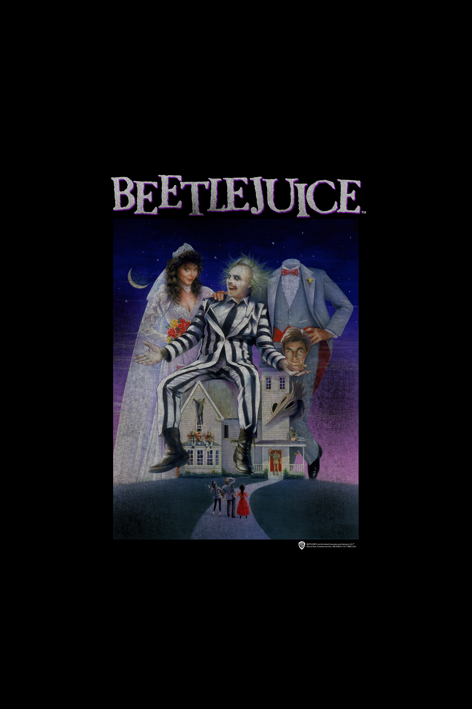 Beetlejuice Poster Tee