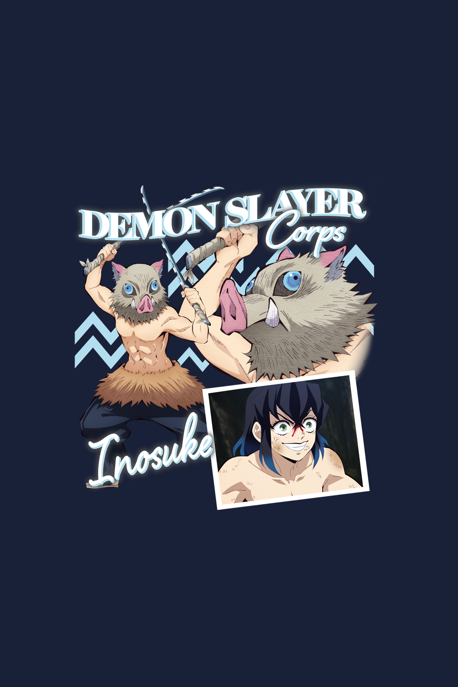 INOSUKE DEMON SLAYER CORPS TEE