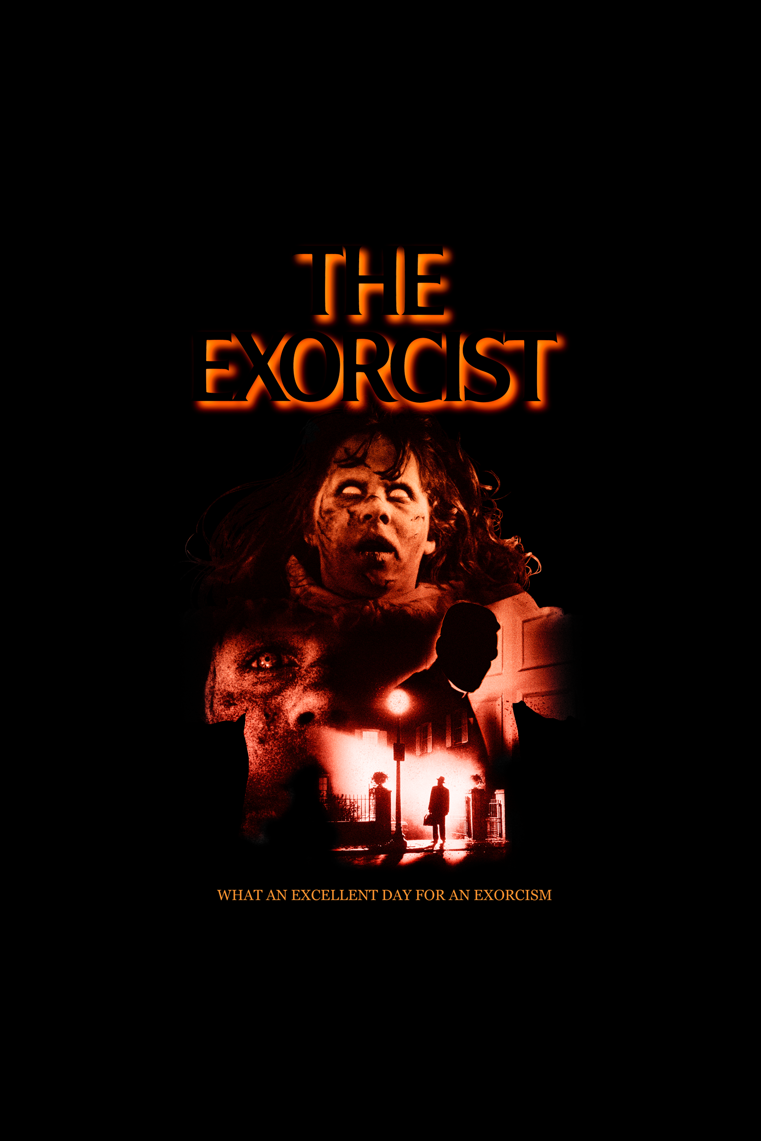 The Exorcist Movie Collage Tee