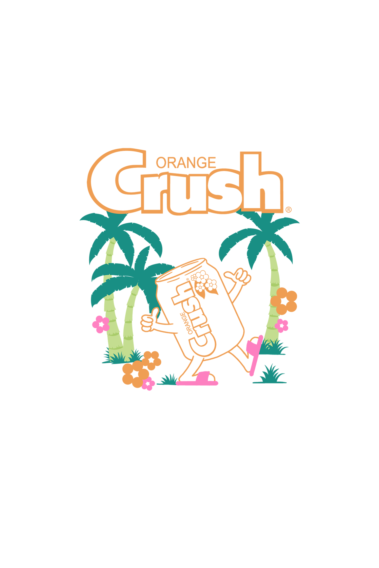 Crush Beach Can Tee