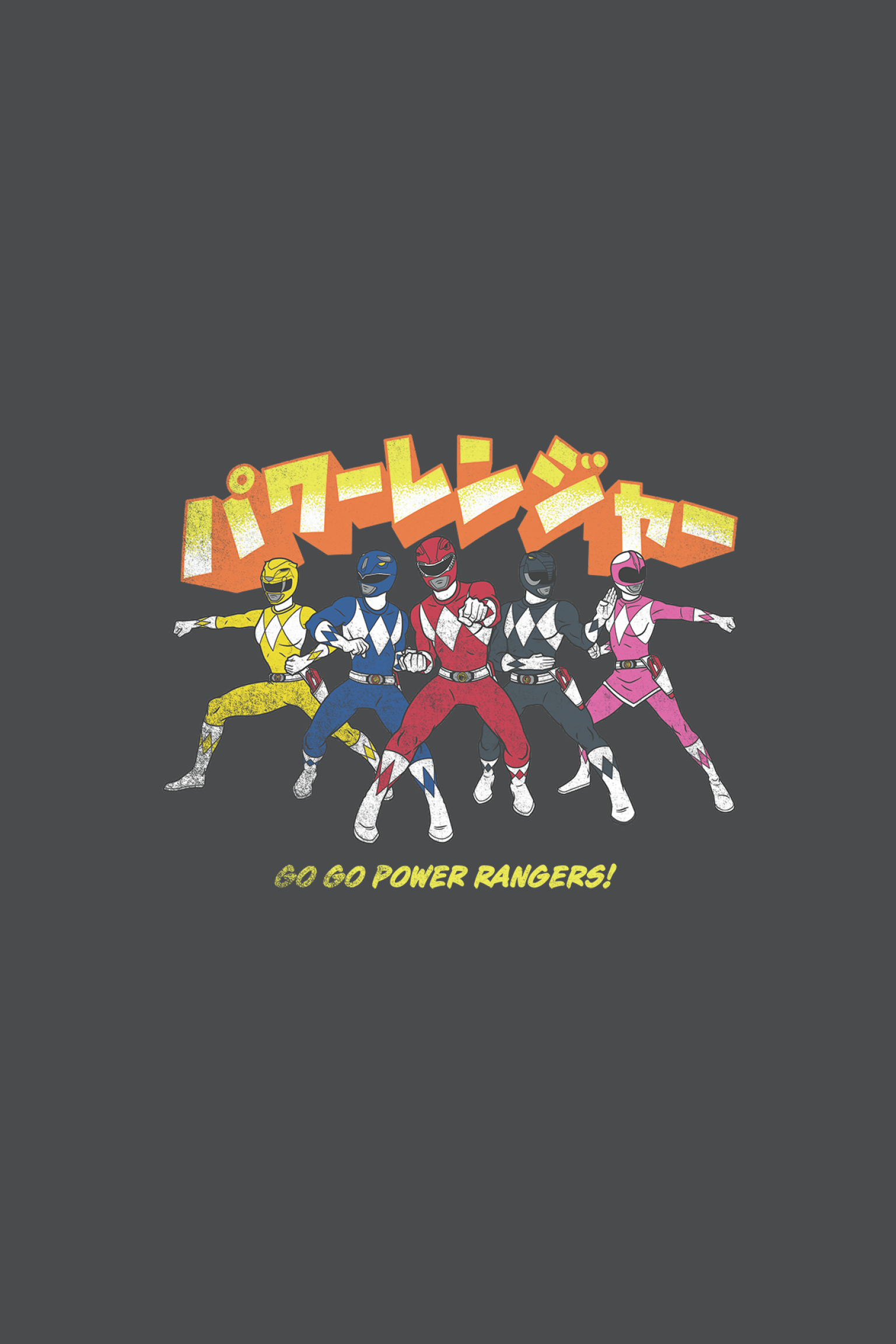 Power Rangers Kanji Tee